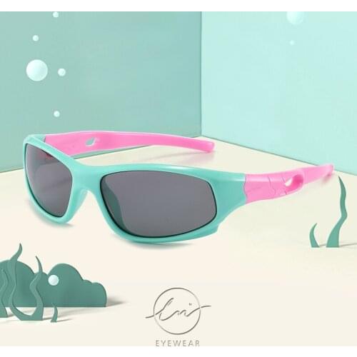 LM 2021 High Quality Kids Sport Polarized Sunglasses Children Boys Girls Sun Glasses Travel Goggle Outdoor UV400 Cool Eyeglasses