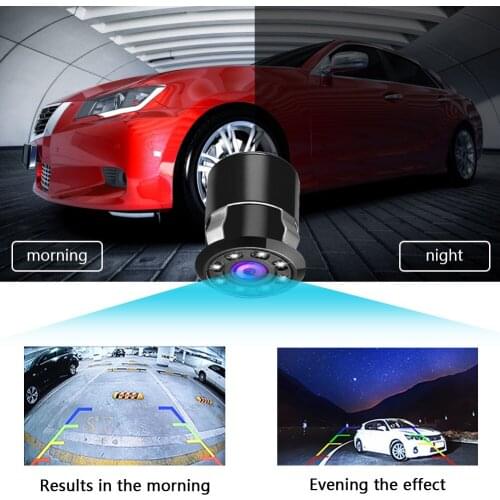 HD Car Rear View Camera Color CCD 8 LED Night Vision Backup Reverse Parking Rearview Camera Car Electronics