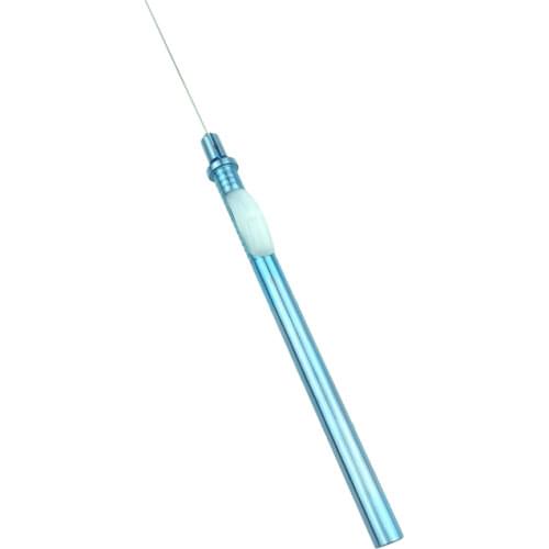 Flushing Needle 18G Aspiration Needle Straight Silicagel Cannulation Inside Backflush Handle Ophthalmic Instruments