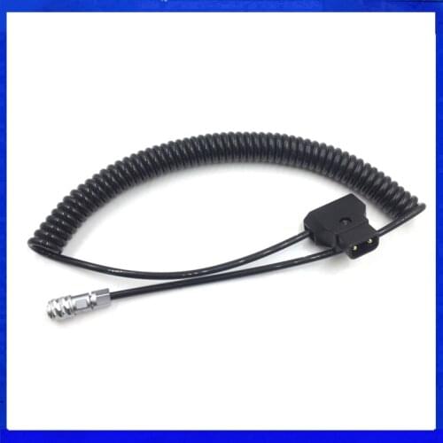 D-tap Power Cable for BMPCC 4K Battery Weipu 2 pin Female to P Tap for Blackmagic Pocket Cinema Camera 4k