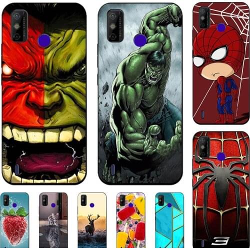 Soft Case For ZTE Blade A51 Phone Cover For ZTE Blade A31 Cartoon Fundas Super Hero Coque Bumber Cat Shell