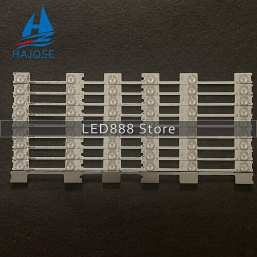 100% New LED Strip Bar Backlight for KONKA KDL48JT618A KDL48SS618U 35018539 35018540 6 LED light (6 V) 442mm