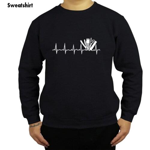 Autumn winter style Fashion Barber, Hairstylist, Hairdresser Heartbeat hoodie Elegant Funny hoody sbz8207