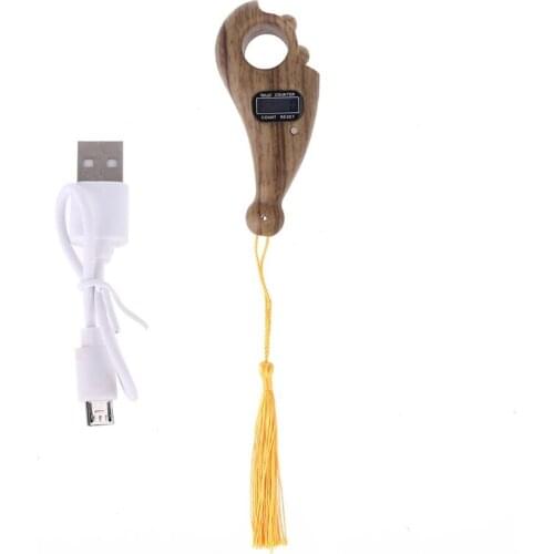 Portable Handheld Digital Beads Counter Finger Game Toy Manual Reset Decompression Relaxation Tool for Meditation Calm Down