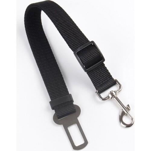 Nylon Pet Dog Cat Car Safety Belt Dogs Seat Lead Leash Harness Puppy Kitten Vehicle Security Leash 70CM Adjustable Travel Clip