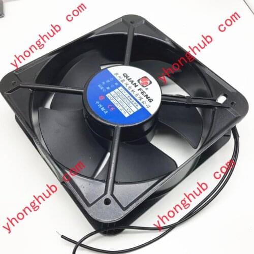 QUAN FENG QA20060HBL2 AC 220V 0.45A 200x200x60mm Server Cooling Fan