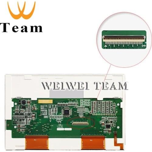 Wisecoco 7 inch 800x480 tft lcd module AT070TN83 V.1 lcd screen+touch panel digitizer 30 pins ttl WLED Backlight AT070TN83