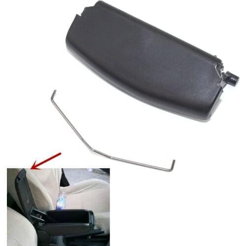 1PCS Car Black Armrest Lid Console Cover Latch Clip For AUDI A4 B6 B7 02-07 2003 2004 2005 2006 Plastic