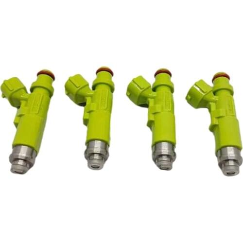 4X Petrol Gas Fuel Injector Motorcycle Petrol Gas Fuel Injector Metal & Plastic for Yamaha 03-08