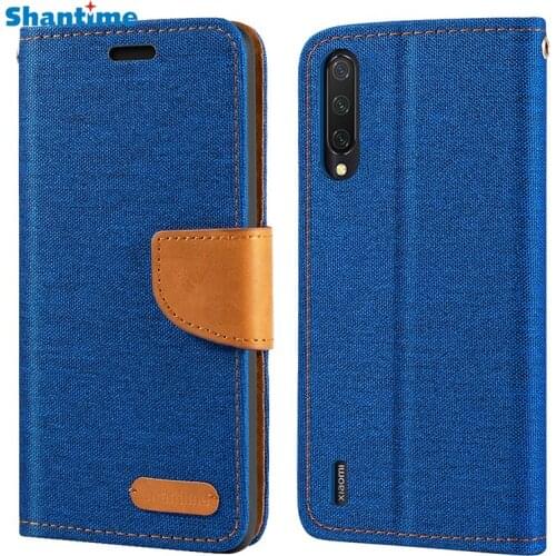 Oxford Leather Wallet Case For Xiaomi Mi CC9 With TPU Soft Back Cover Magnet Flip Case For Xiaomi Mi A3 Lite Xiaomi Mi 9 Lite