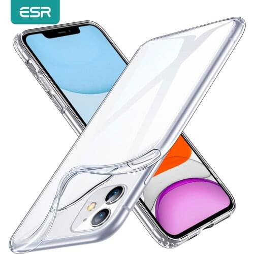 ESR Case for iPhone X XS XR 11 Pro Max SE 2020 Soft TPU Clear Bumper Transparent Cover for iPhone 11 Pro 8 7 Plus 6 6s SE 2020