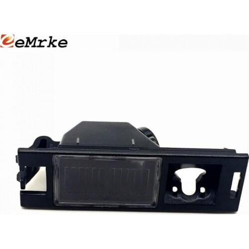 EEMRKE Car License Plate Lights Housing Mount Rear View Camera Bracket for Hyundai ix35 (LM) SUV 2010 2011 2012 2013