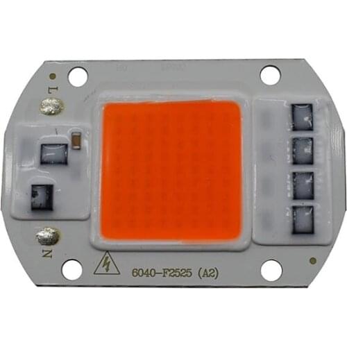 Hot sales driverless AC110V / 220V full spectrum 380-840nm 20W / 30W / 50W free driver AC integrated LED free shipping