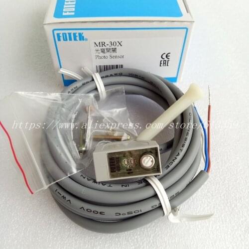MR-30X MR-30XP FOTEK Photoelectric Switch Reflex Type PHOTO SENSOR NPN & PNP Sensing Distance 30CM 100% Original & New