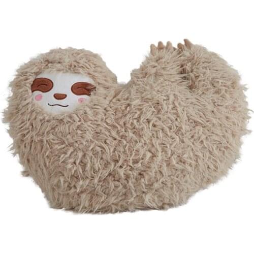 Simulation Sloth Plush Toy Kids Doll Soft Cushion Sofa Throw Pillow Girlfriend Kids Birthday Gift Home Decor