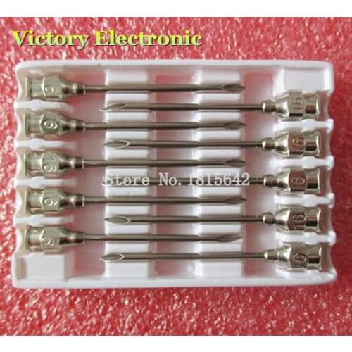 New 10PCS/Set Size16 Stainless Steel Hollow Needles Desoldering Tool For Electronic Components Wholesale Electronic