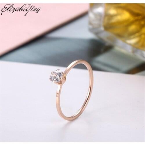 New Fashion Accessories Jewelry Top Quality Crystal Elizabe Ying Crown Finger wedding Ring For Women Girl Nice Jewelry