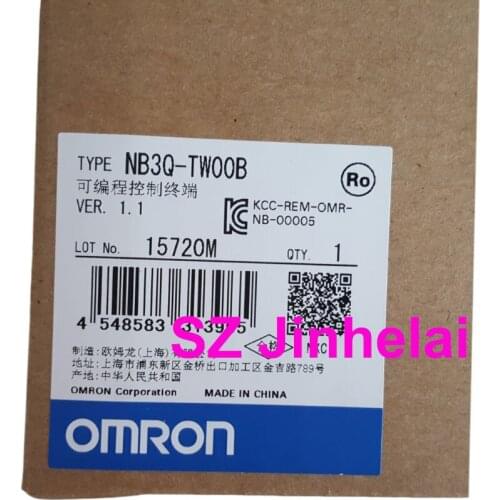 OMRON NB3Q-TW00B Authentic original Programmable controller terminals NB3Q-TWOOB