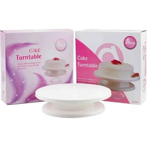 Cake Base Cake Decorating Tools Rotating Cake Stand SugarCraft Turntable Platform Cupcake Swivel Plate Revolving Baking Tools