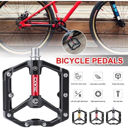Outdoor Cycling Bike Pedals MTB Road 9/16 Inch Sealed Bearings Bicycle Pedals Mountain Bike Pedals Bicycle Accessories