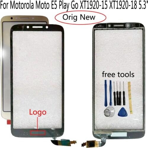 Shyueda 100% Orig New 5.3" For Motorola Moto E5 Play Go XT1920-15 XT1920-18 Outer Front Glass Touch Screen