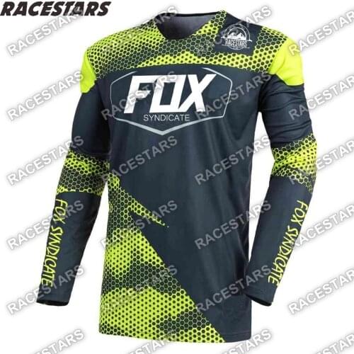 Motocross Gear MTB Jersey Long Sleeve Bicycle Downhill Mountain Enduro Jersey Cycling Wear Bike DH Maillot Ciclismo Hombre MX