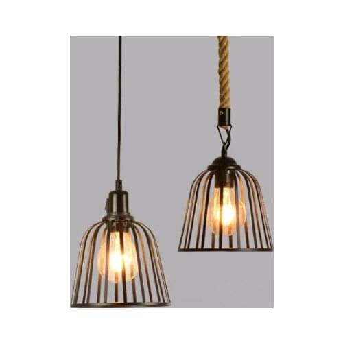 LED simple retro industrial style restaurant bar coffee house chandelier special sale