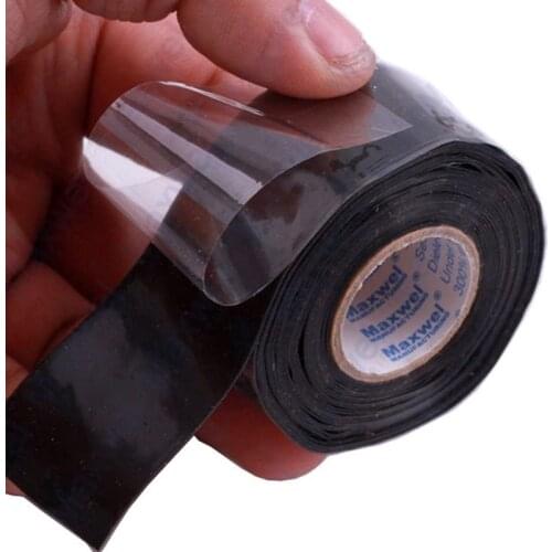 3M Universal Waterproof Black Silicone Repair Tape Bonding Home Water Pipe Repair Tape Tools Strong Pipeline Seal Repair Tape