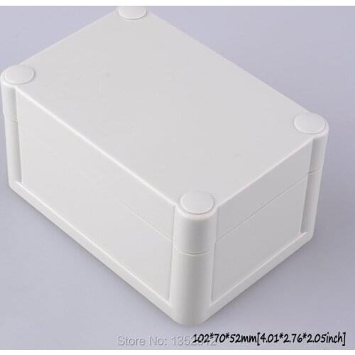 Free shipping 102*70*52mm ip68 plastic waterproof enclosure Instrument junction box weatherproof DIY project control switch box