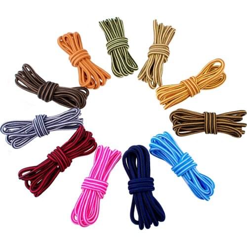 120 - 160 CM Long Striped Boot Shoe laces Strings Polyester Shoelaces Fashion Shoestrings