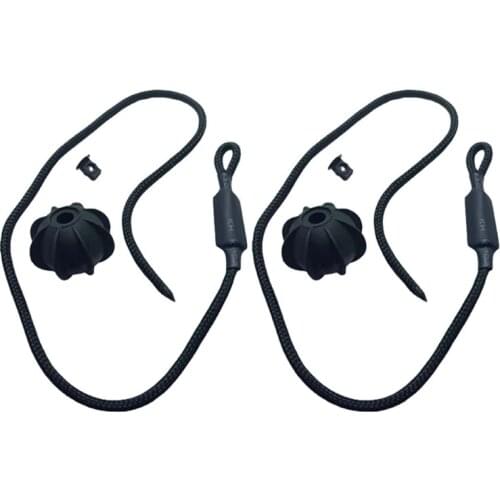 2Pcs for vw-Golf 6 GTI-R20 Car Rear Shelves Hold Small Ball Rope Strap