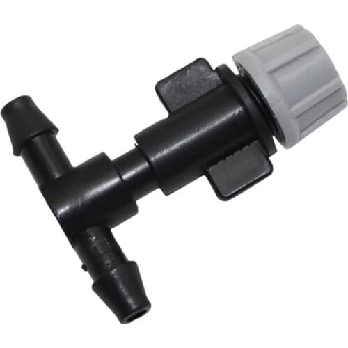 20 Pcs 1/4 Fog Nozzles And The Barbs To Agricultural Greenhouse Plant Pots Atomizing Spray Cooling System Connection Tool