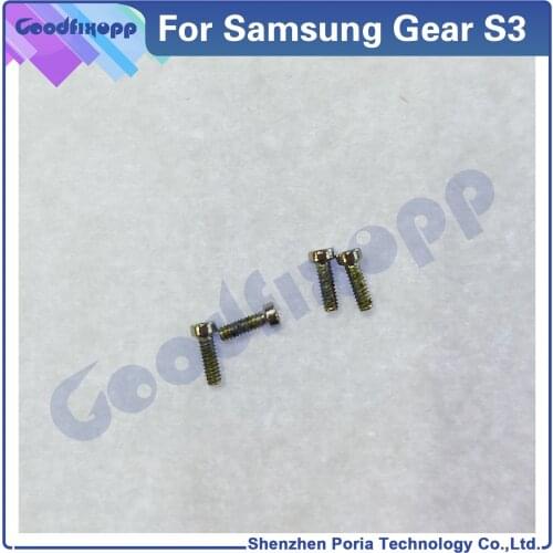 4PCS For Samsung Gear S3 R760 R765 R770 R775 Back Rear Battery Cover Door Screws Housing Screw Nail Tack