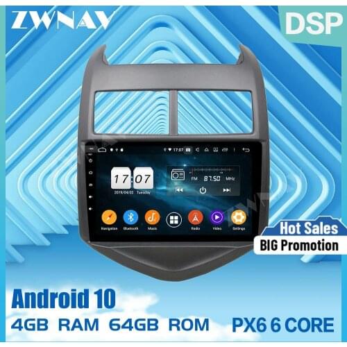 PX6 Android 10.0 gps navigation screen for Chevrolet Aveo 2 2011 2012 2013 2014 2015 Car Radio Multimedia Video Player head unit