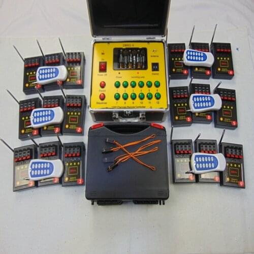 DB01R-72 Professional 72 Channel waist type remote contro receiver electric wire fireworks stage smart wedding equipment