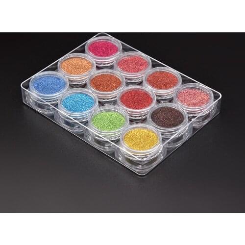 Eco friendly glitter body art mylar glitter color shift holographic chameleon glitter for craft nail Art Decoration Kit