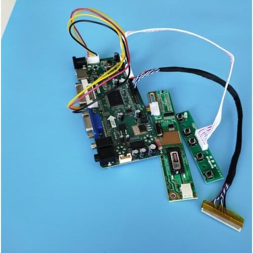 HDMI+DVI+VGA LCD kit for LP154WX4-TLAB/B1/B2/B4/B5/C1/C3/C4 30pin M.NT68676 Display panel 1280X800 Audio Controller Board m0itor