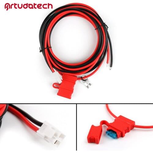 Artudatech 1.5m 3m 12V DC Power Cable Cord Cigarette Lighter For Hytera MD780 MD650 Radio