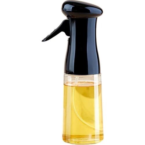 Kapmore 1pc Oil Spray Bottle Glass 7.74oz Versatile Oil Dispenser Oil Sprayer For Cooking Kitchen Supplies Cooking Accessories