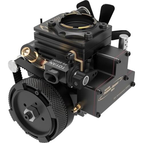 TOYAN FS-S100AT Single-cylinder Four-stroke Nitro / Gasoline General Engine Model for RC Car Ship Model Teaching Show - Souvenir