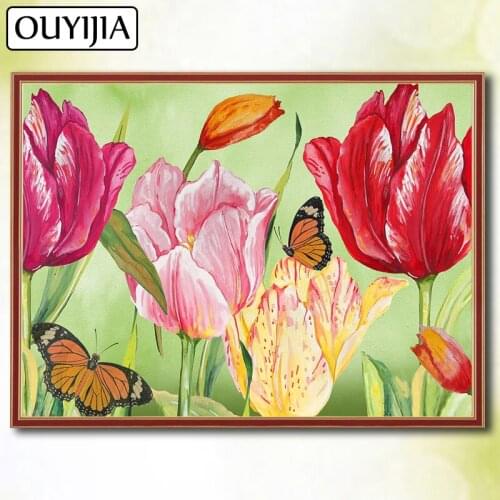 OUYIJIA Kits For Embroidery With Beads