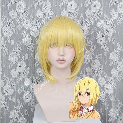 Anime Emon Killer: Kimetsu No Yaiba Tanjirou Kamado Short Red Brown Heat Resistant Wig Hair Cosplay Costume Wigs + Wig Cap