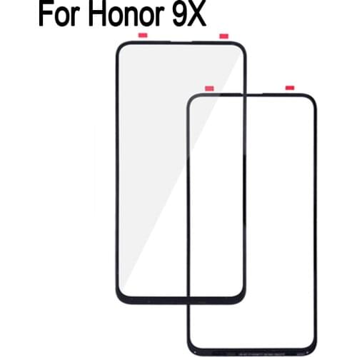 For Huawei Honor 9X Front Outer Glass Lens Touch Panel Screen For Huawei Honor 9X LCD Touch Glass honor9x touchscreen Parts