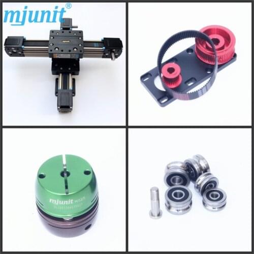 Smooth motion, low friction, high rigidity and long life belt drive linear rail guideways Slides made in China