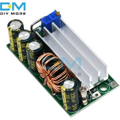 DC 5V 12V AT30 Step Up Down Power Supply Converter Buck Boost Board Module Replace XL6009 4-30V To 0.5-30V Cooling Fan
