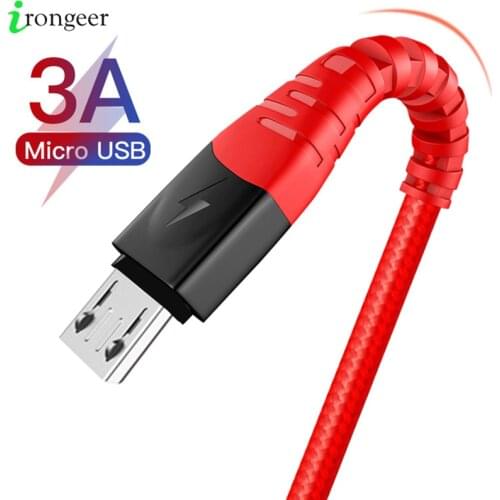 USB Cable 3A Fast Charging Microusb Charger Cable For Samsung Xiaomi Huawei Data Wire Android Fast Charging Mobile Phone Cables