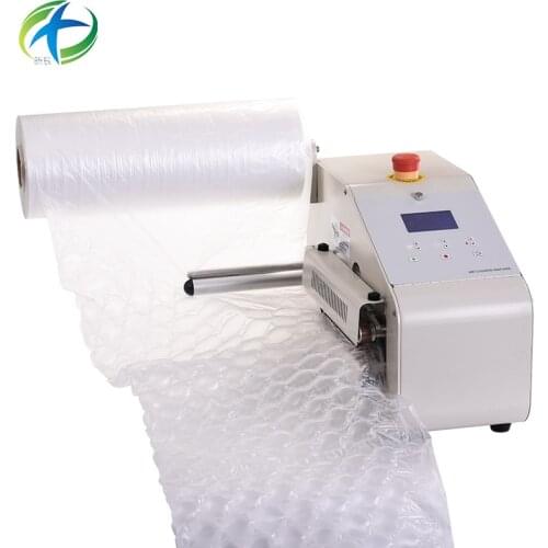 High speed mini automatic air pillow machine for air cushion film packaging
