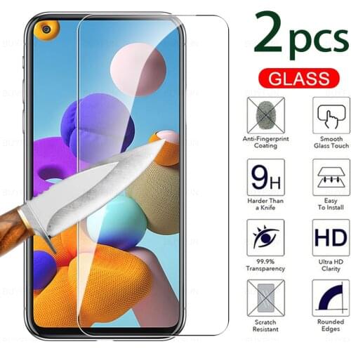 Screen protector For Samsung Galaxy A21s HD Scratch resistant front protective film For samung galaxi a21s a 21s tempered glass