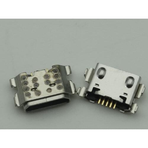 10pcs/lot Charging Charger For LG Q60 Port Micro USB Connector Jack Socket