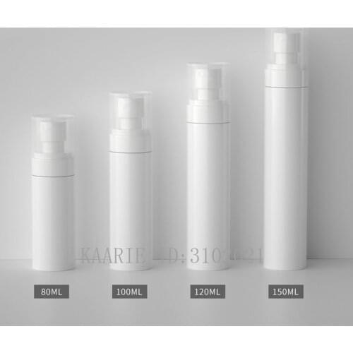 80ml100ml120ml150ml 30pcs/lot Emtpy PET Dome Cosmetic Spray Container, DIY Travel Storage Bottle, Portable High Quality Package